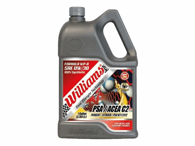 WILLIAMS FORMULA WP-8 FULL SYNTHETIC 0W/30 PSA