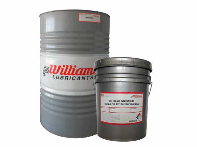 WILLIAMS INDUSTRIAL GEAR OIL EP 150/220/320/460