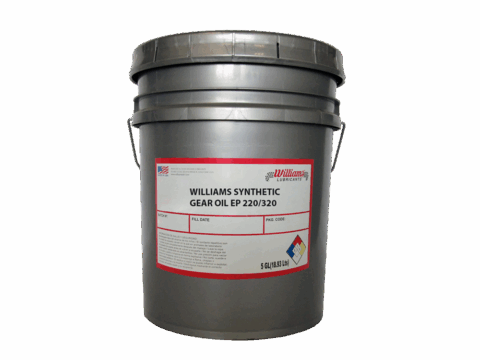WILLIAMS SYNTHETIC GEAR OIL EP 220/320