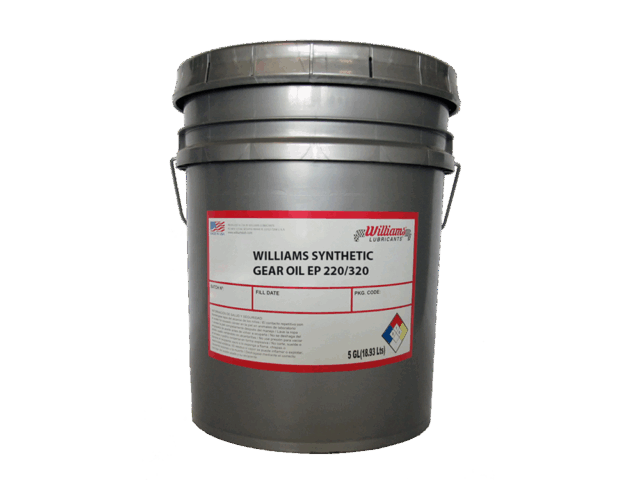 WILLIAMS SYNTHETIC GEAR OIL EP 220/320