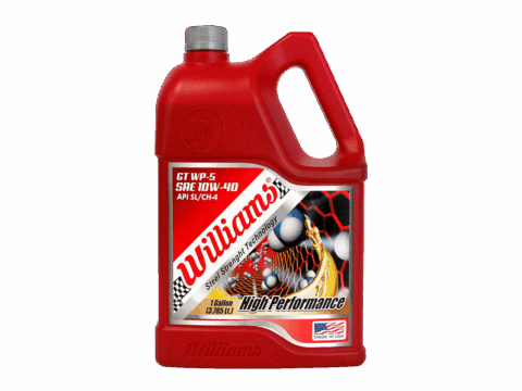 WILLIAMS GT WP-5 HIGH PERFORMANCE 10W/40 SL/CH-4