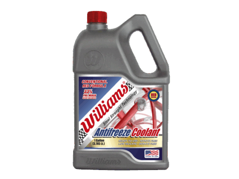 WILLIAMS AUTOMOTIVE COOLANT ANTIFREEZE 33%   RED FORMULA