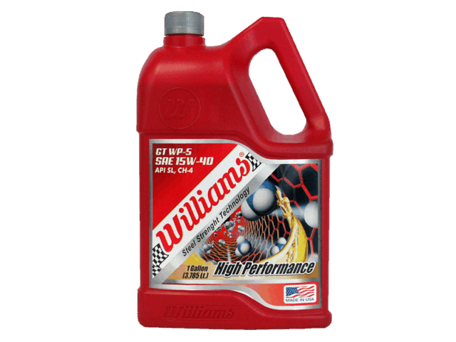 WILLIAMS GT WP-5 HIGH PERFORMANCE 15W/40 SL/CH-4