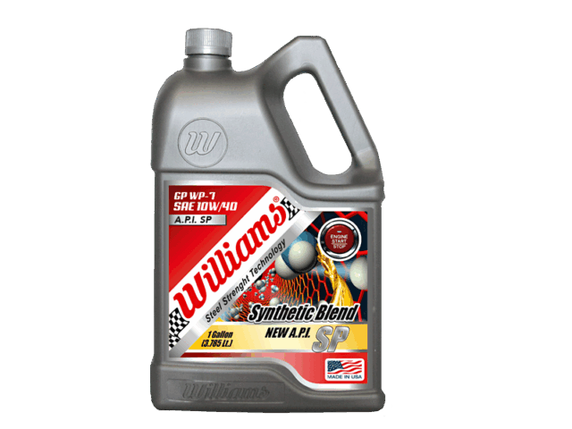WILLIAMS GP WP-7 SYNTHETIC BLEND 10W/40 SP