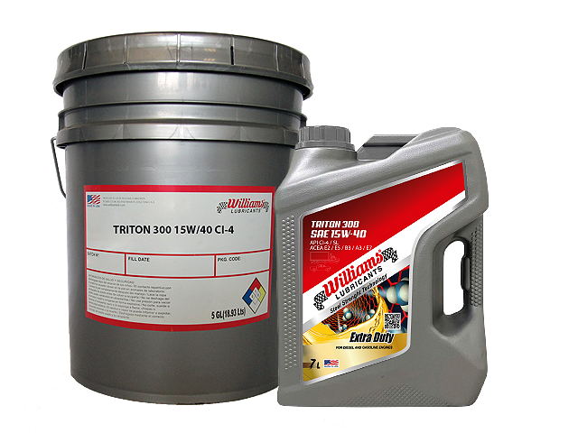 WILLIAMS TRITON 300 HD 15W/40 CI-4 - SL