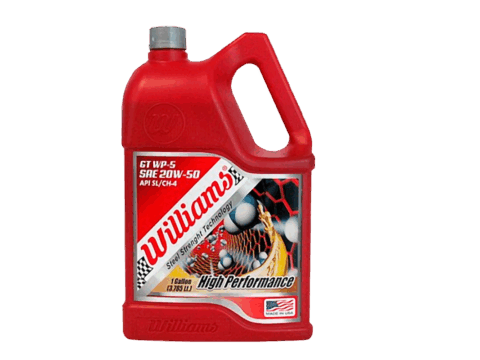 WILLIAMS GT WP-5 HIGH PERFORMANCE 20W/50 SL/CH-4