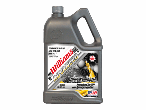 WILLIAMS WP-9 ADVANCED FULL SYNTHETIC SAE 0W/20 SP