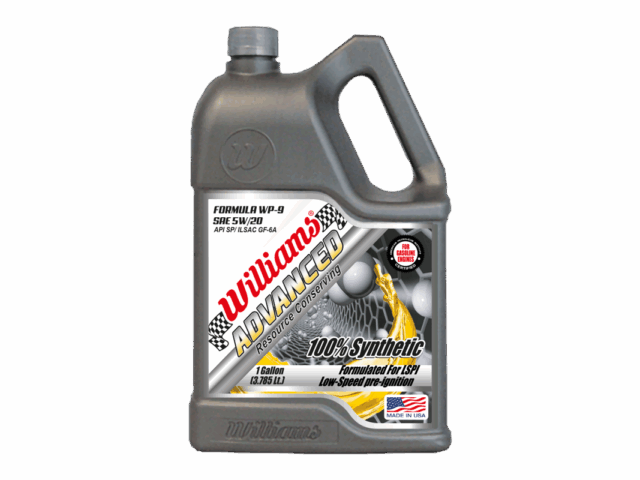 WILLIAMS WP-9 ADVANCED FULL SYNTHETIC SAE 5W/20 SP