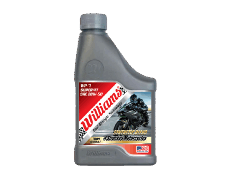 WILLIAMS WP-7 SYNTHETIC BLEND MOTO SUPER 4T 20W/50