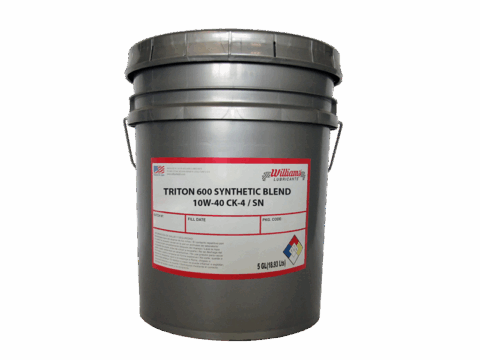 WILLIAMS TRITON 600 SYNTHETIC BLEND SAE 10W/40 API CK-4 /SN